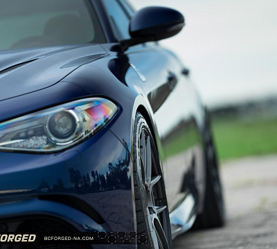 Фото дисков BC Forged HCA381 на Alfa Romeo Giulia II (952)