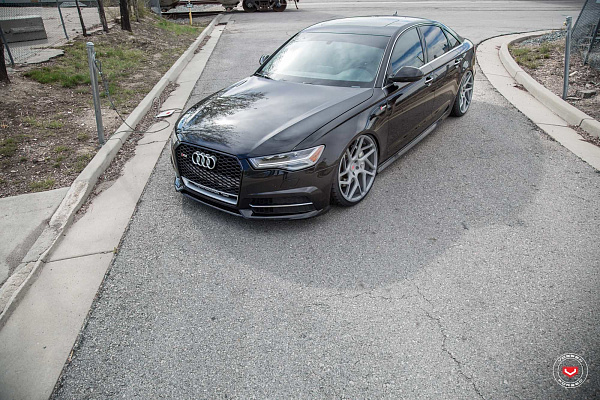 Фото дисков Vossen CG-209T Матовый графит на Audi A/RS 6 (C7)