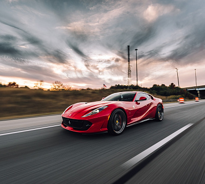 Фото дисков Brixton Forged PF5 на Ferrari 812
