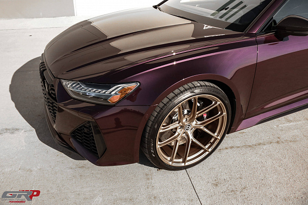 Фото дисков HRE P101SC Сатиновая шампань на Audi A/RS 6 (C8)