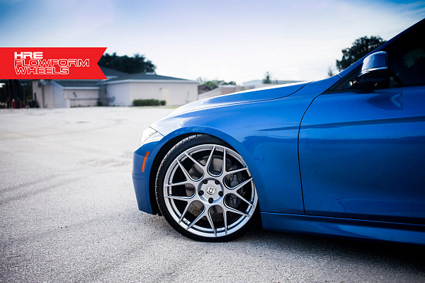 Фото дисков HRE FF01 Серебро на BMW 3/M3 (F3x/F80)
