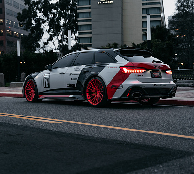 Фото дисков Vossen EVO-6TR на Audi A/RS 6 (C8)
