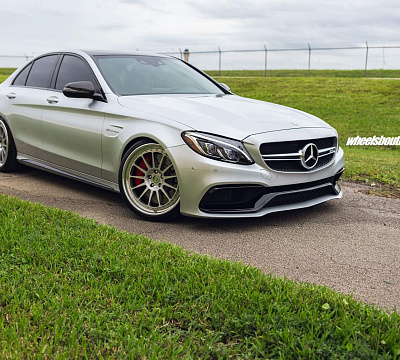 Фото дисков HRE 303 на Mercedes-Benz C-Class (W205)