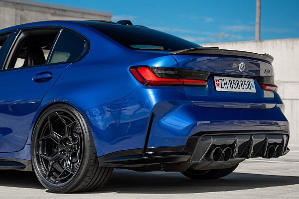 Фото дисков Radi8 R804 Carbon Series Черный сатин на BMW 3/M3 (G2x/G80)