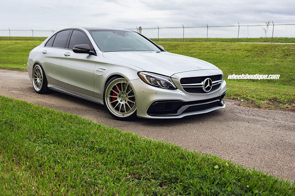 Фото дисков HRE 303 Глянцевый тонированный лак на Mercedes-Benz C-Class (W205)