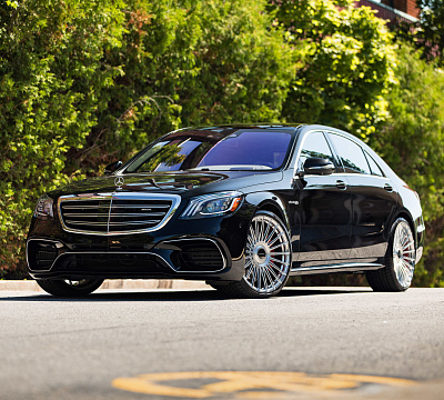 Фото дисков Vossen S17-13 на Mercedes-Benz S-Class (W222, C217)