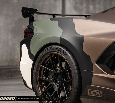 Фото дисков BC Forged HCA381 на Chevrolet Corvette C8