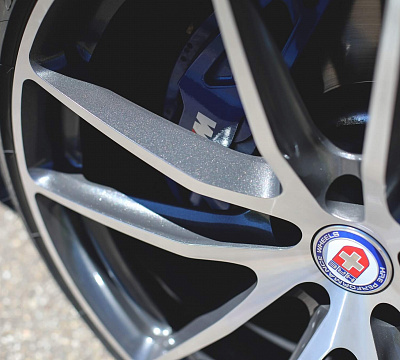 Фото дисков HRE P104 на BMW 5/M5 (G30/F90)