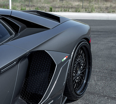 Фото дисков HRE 501 на Lamborghini Aventador