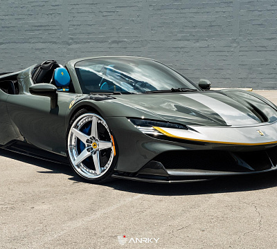 Фото дисков Anrky RS5.3 на Ferrari SF90