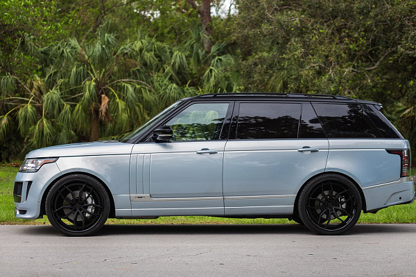 Фото дисков Anrky AN31 Черный сатин на Land Rover Range Rover IV