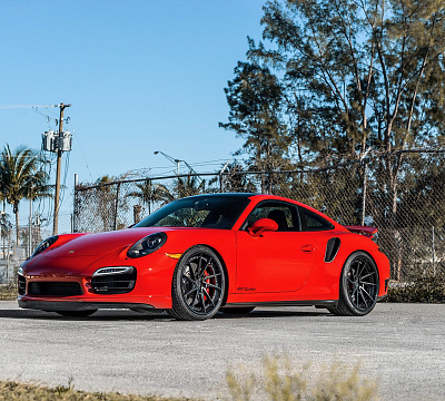 Фото дисков Anrky AN33 на Porsche 911 VII