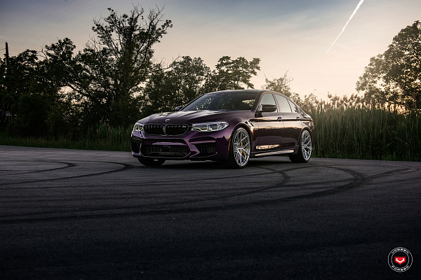 Фото дисков Vossen S21-01 Полированный лак на BMW 5/M5 (G30/F90)