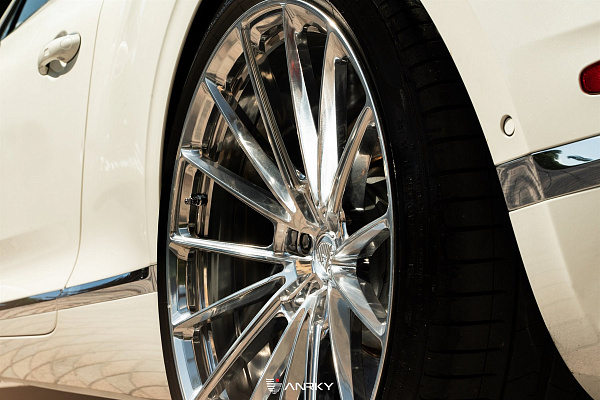 Фото дисков Anrky AN19 Полированный лак на Bentley Continental GT III