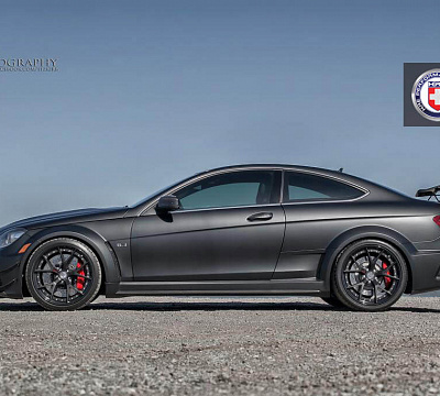 Фото дисков HRE S101 на Mercedes-Benz C-Class (W204)