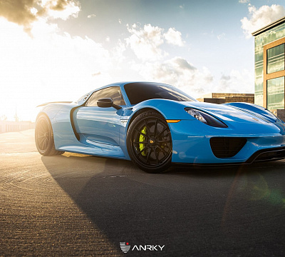 Фото дисков Anrky AN38 на Porsche 918 Spyder