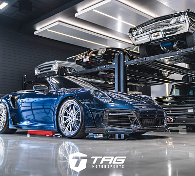 Фото дисков HRE S104SC на Porsche 911 VIII