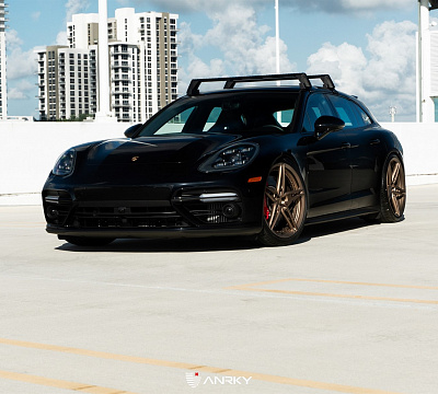 Фото дисков Anrky AN27 на Porsche Panamera III