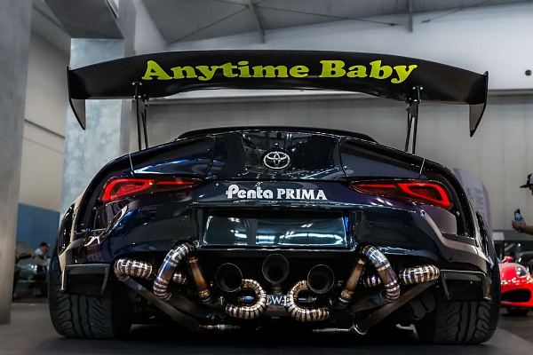 Фото дисков Brixton Forged TR05 AERO1 Другой цвет на Toyota Supra A90