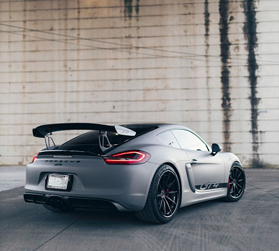 Фото дисков Brixton Forged R11-R на Porsche Cayman II