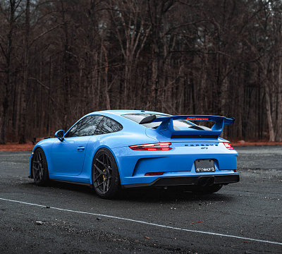 Фото дисков Brixton Forged PF7 на Porsche 911 VII