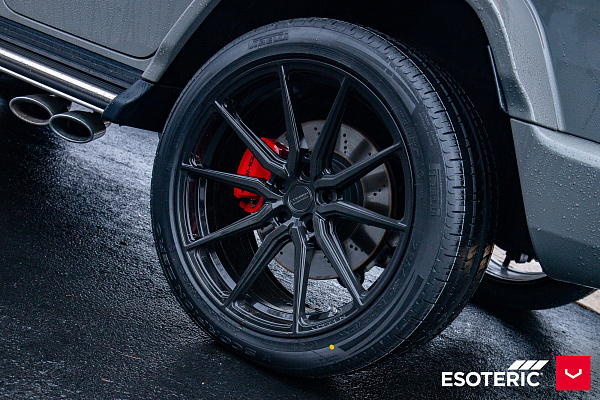 Фото дисков Vossen HF-3 Черный сатин на Mercedes-Benz G-Class III