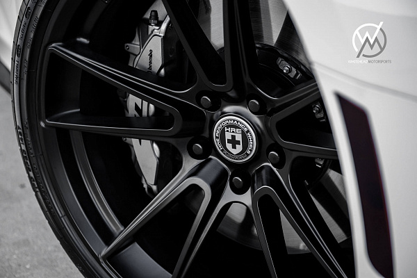 Фото дисков HRE FF04 Черный сатин на Chevrolet Camaro VI