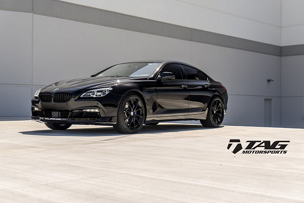 Фото дисков HRE S204 Черный сатин на BMW 6/M6 (F06/F13/F12)