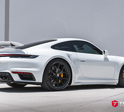 Фото дисков Vossen S21-01 на Porsche 911 VIII