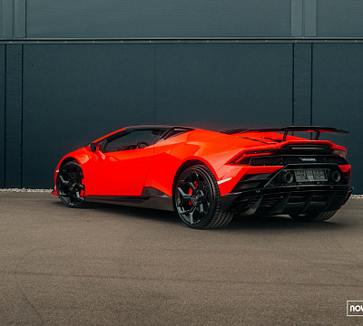 Фото дисков NOVITEC NL5 на Lamborghini Huracan
