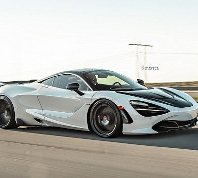 Фото дисков Strasse Wheels SM5R Deep Concave FS на McLaren 720S