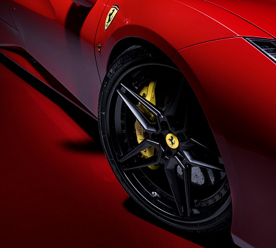 Фото дисков Vossen EVO-1 (3-Piece) на Ferrari 488