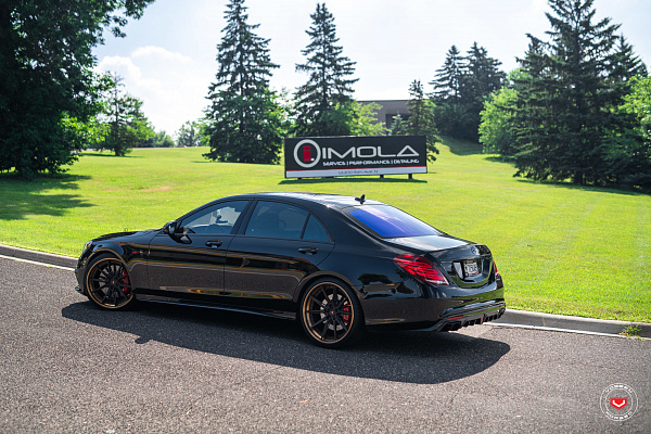 Фото дисков Vossen EVO-2R (3-Piece) Глянцевая медь на Mercedes-Benz S-Class (W222, C217)