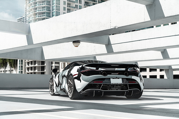 Фото дисков Anrky AN23 Сатиновый тонированный лак на McLaren 720S