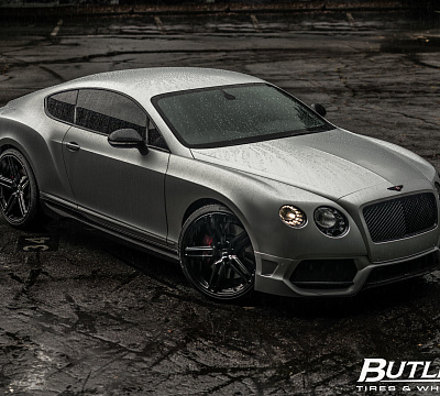 Фото дисков Vossen HF-1 на Bentley Continental GT II