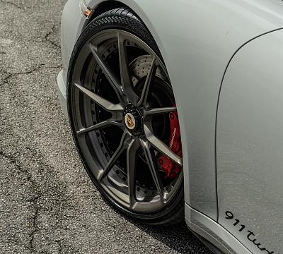 Фото дисков Anrky AN22 на Porsche 911 VII