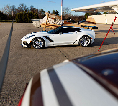 Фото дисков HRE P200 на Chevrolet Corvette C7
