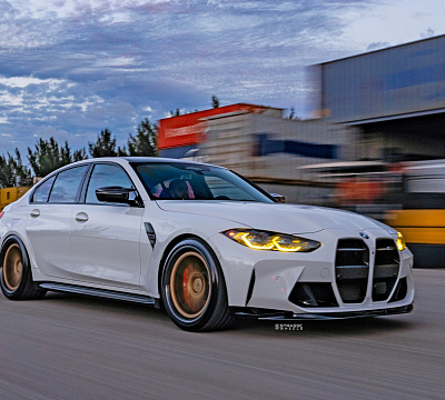 Фото дисков Strasse Wheels SV10-RS Deep Concave FS на BMW 3/M3 (G2x/G80)