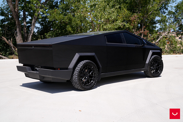 Фото дисков Vossen HFX-1 (6-Lug) Черный глянец на Tesla Cybertruck