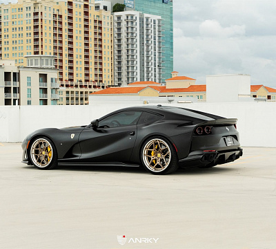 Фото дисков Anrky S3-X4 на Ferrari 812