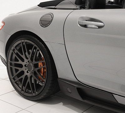 Фото дисков BRABUS Monoblock F (Platinum Edition) на Mercedes-Benz SLS AMG