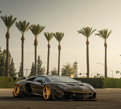 Фото дисков Savini SV71 на Lamborghini Aventador