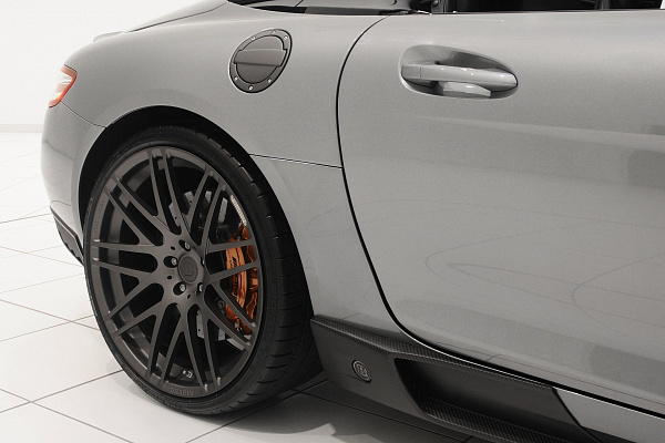 Фото дисков BRABUS Monoblock F (Platinum Edition) Матовый графит на Mercedes-Benz SLS AMG