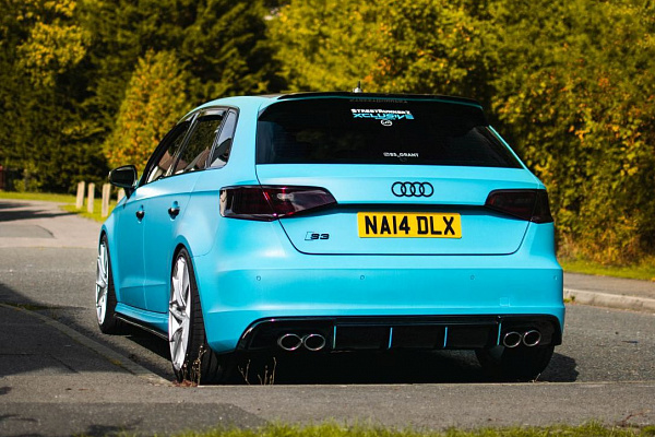 Фото дисков Bola FLR Сатиновый лак на Audi A/S/RS 3 (8V)