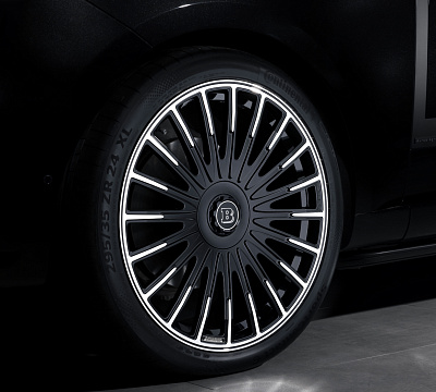 Фото дисков BRABUS Monoblock ZM (Platinum Edition) на Range Rover V