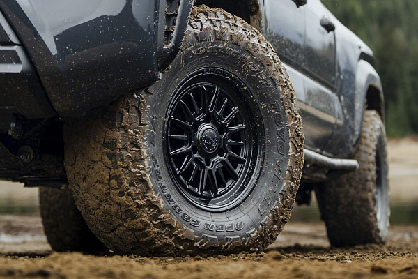 Фото дисков Black Rhino TALEO Черный матовый на  Toyota Tacoma IV