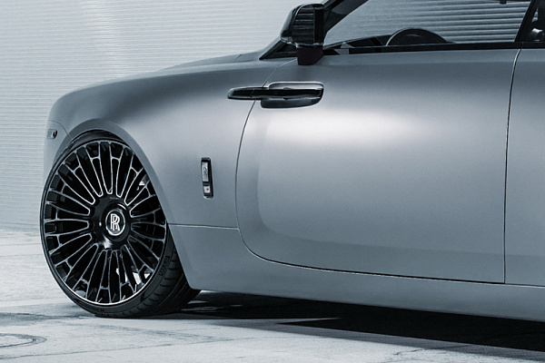 Фото дисков Brixton Forged LX01 Алмазная проточка на Rolls-Royce Wraith