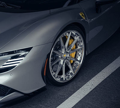 Фото дисков Vossen EVO-2R (3-Piece) на Ferrari SF90