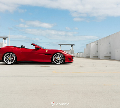 Фото дисков Anrky AN10 на Ferrari Portofino