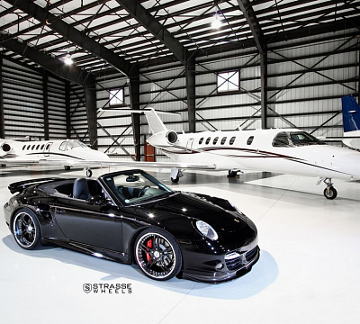 Фото дисков Strasse Wheels SP5 Signature на Porsche 911 VI